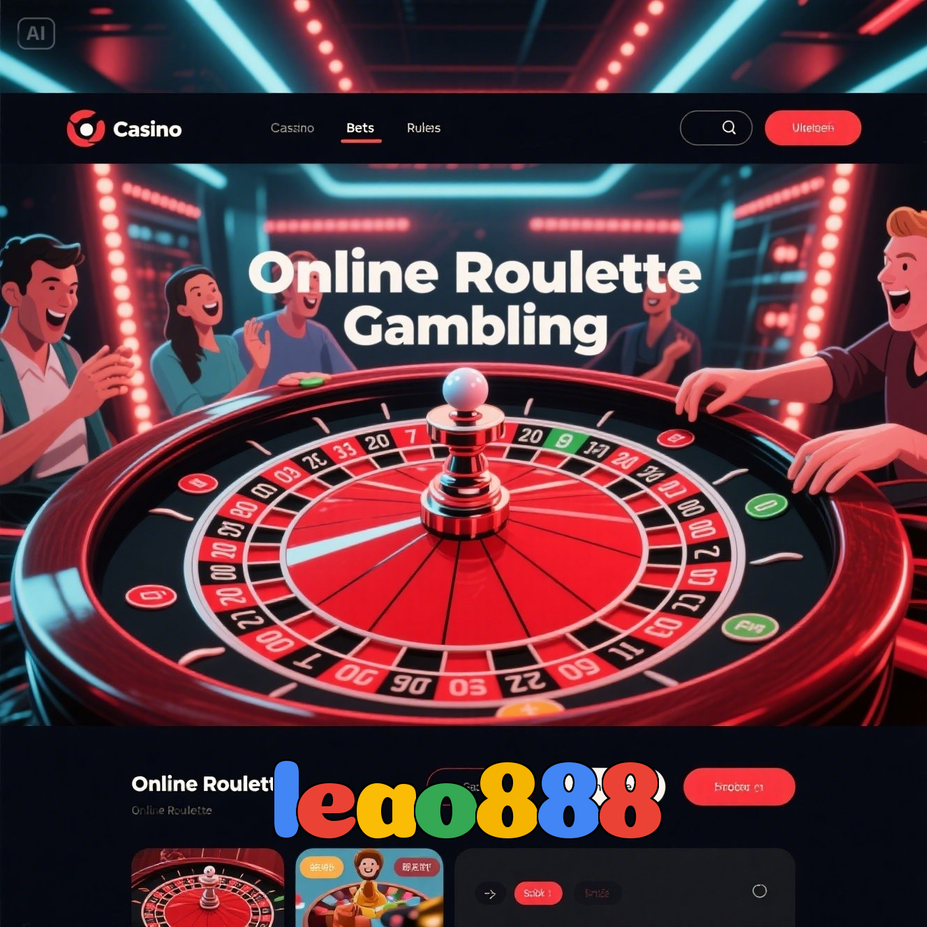 leao888：No nosso cassino, a emoção nunca para! Jogue agora!